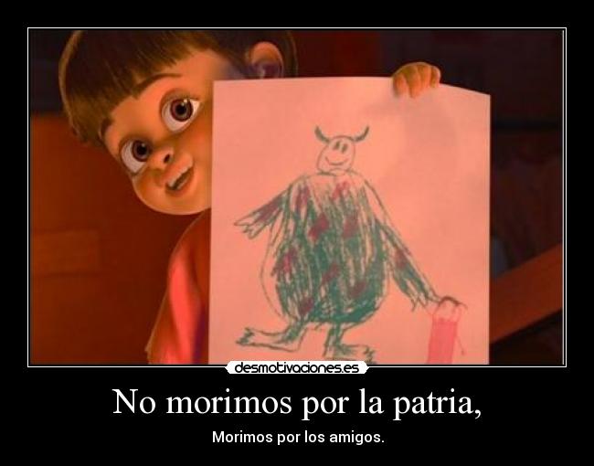 No morimos por la patria, - 