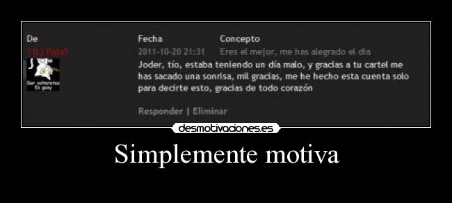 Simplemente motiva - 