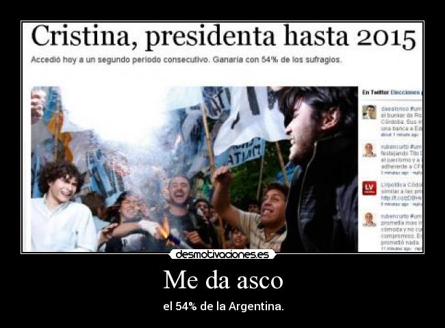 carteles asco asco asco repugnancia desmotivaciones