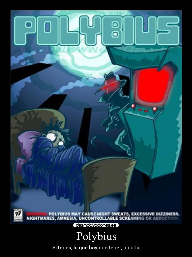 Polybius - Si tenes, lo que hay que tener, jugarlo.