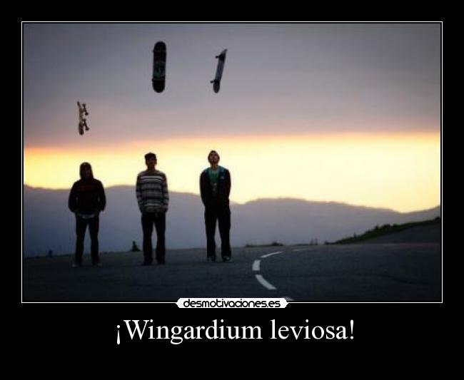 ¡Wingardium leviosa! - 
