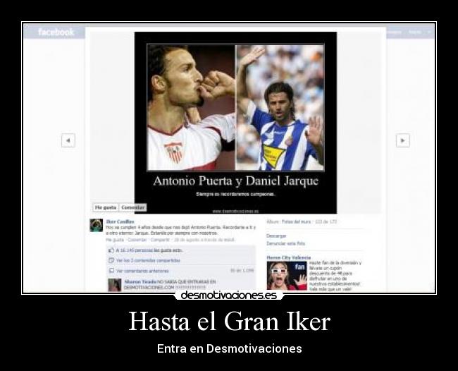 Hasta el Gran Iker -