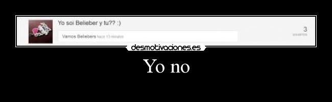 Yo no - 