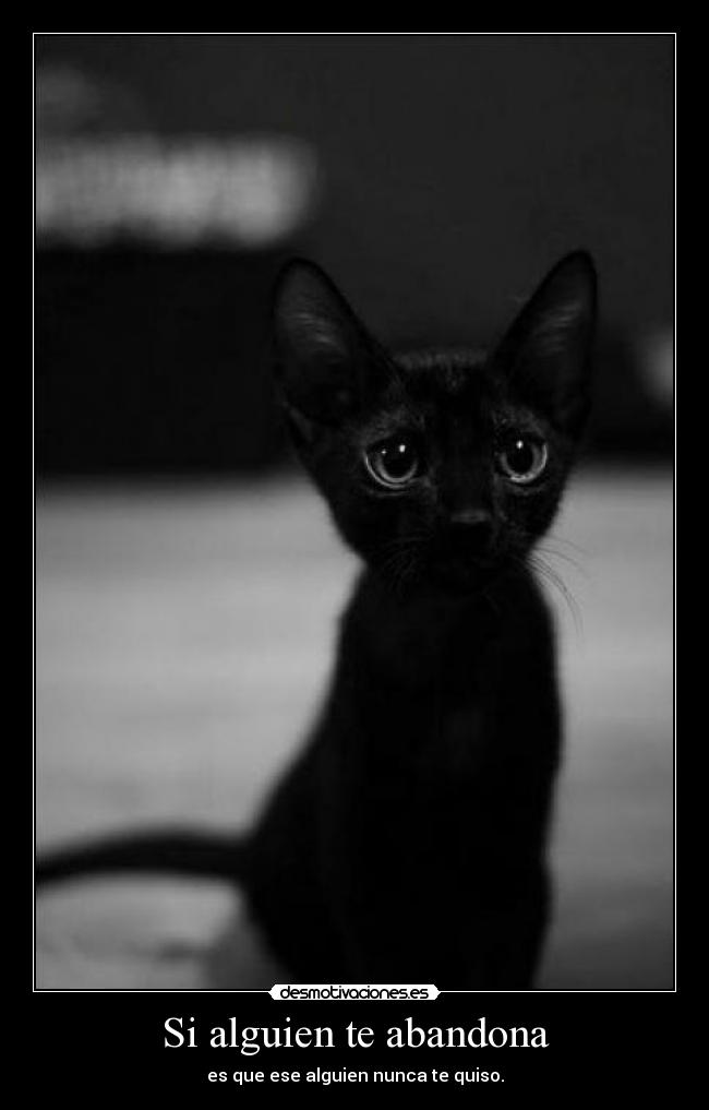 Si alguien te abandona -