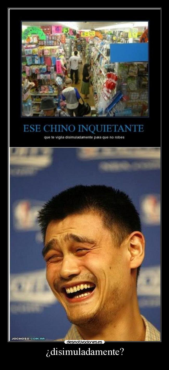 ¿disimuladamente? -