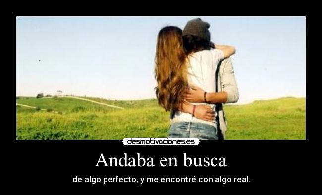 Andaba en busca -