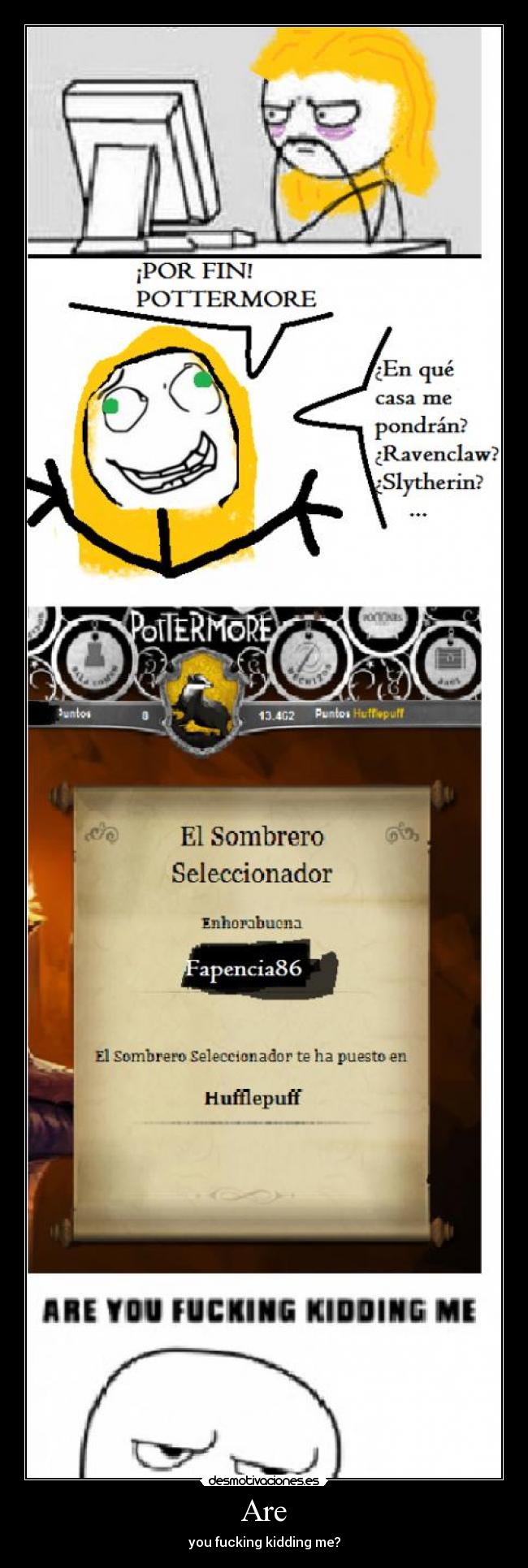 Are - you fucking kidding me?