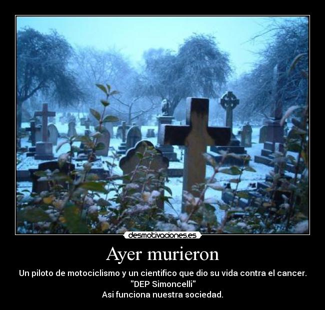 Ayer murieron -