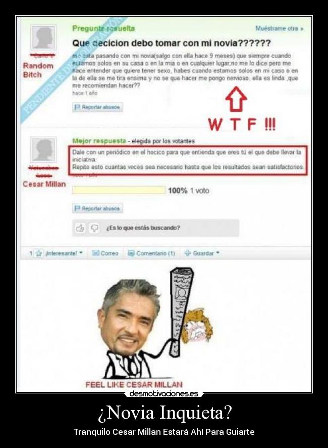 ¿Novia Inquieta? - Tranquilo Cesar Millan Estará Ahí Para Guiarte