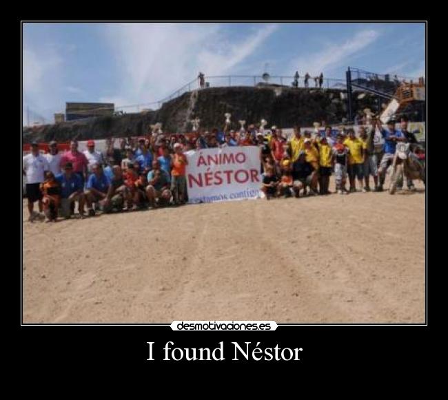I found Néstor -