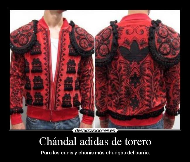 Chándal adidas de torero -