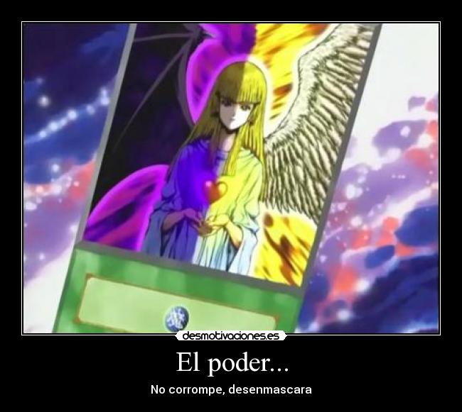 El poder... -