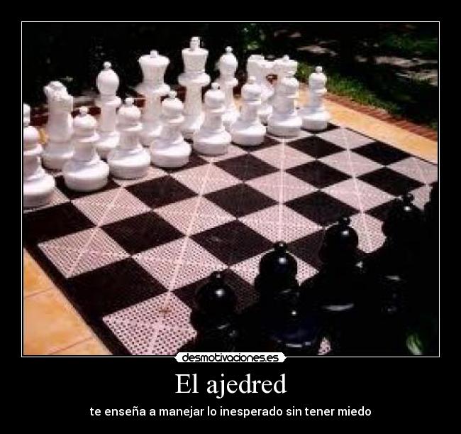 El ajedred - te enseña a manejar lo inesperado sin tener miedo