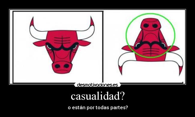 casualidad? - o están por todas partes?