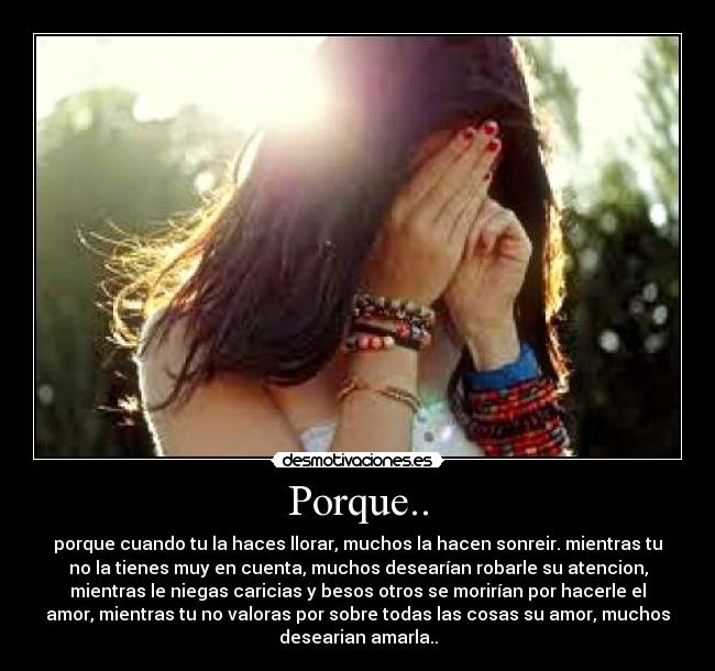 Porque.. -