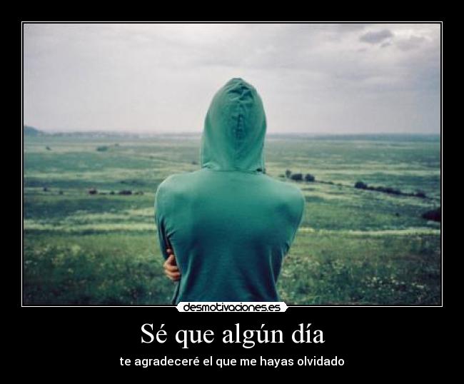 Sé que algún día - 