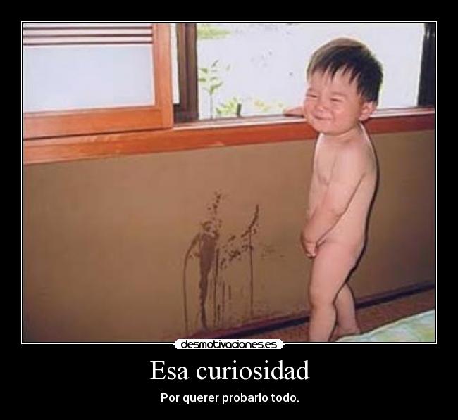 Esa curiosidad -
