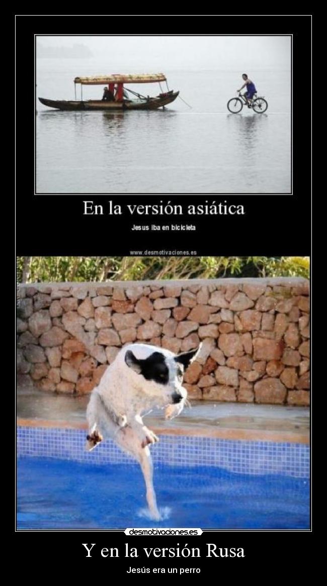 Y en la versión Rusa - 