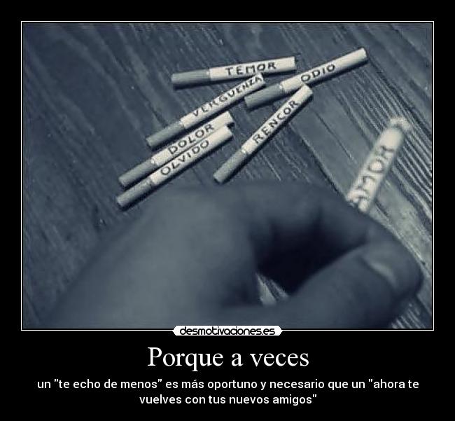 carteles porque veces desmotivaciones