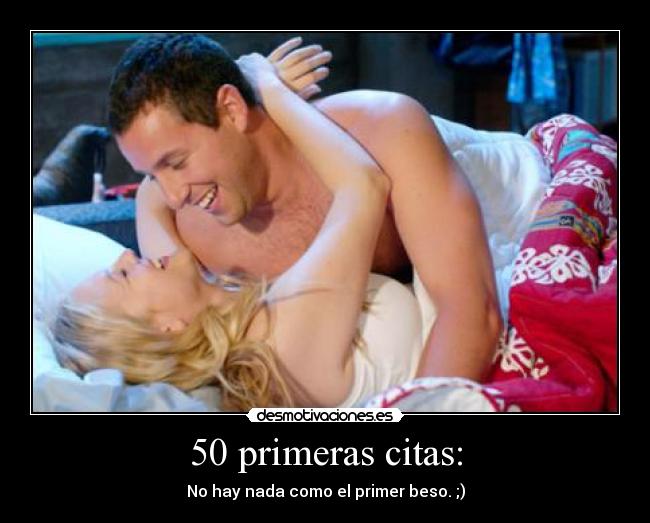 carteles primer beso desmotivaciones