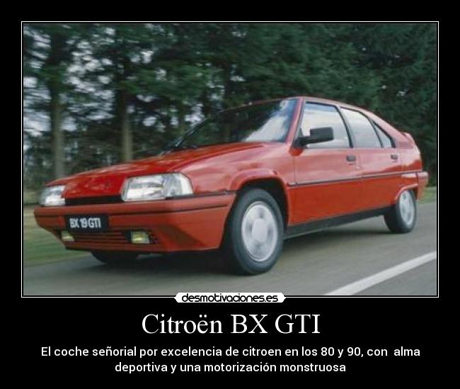Citroën BX GTI -