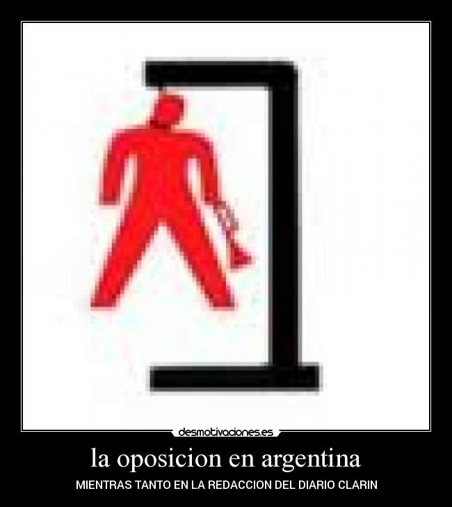 la oposicion en argentina -