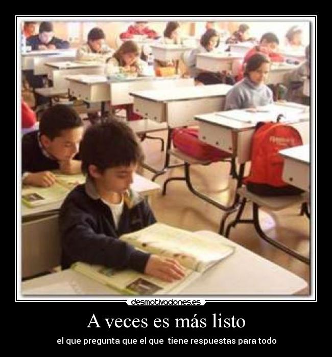 A veces es más listo - 