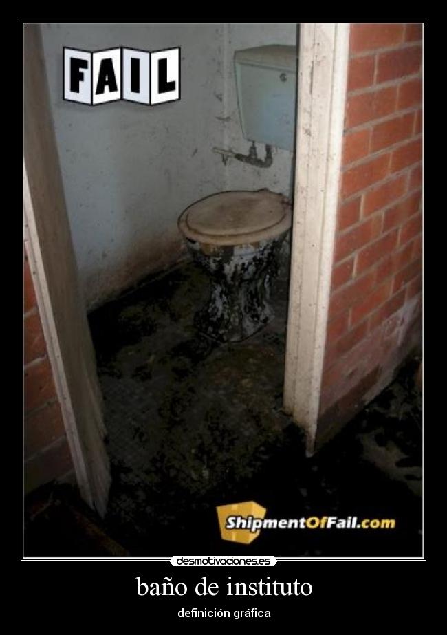 baño de instituto - definición gráfica