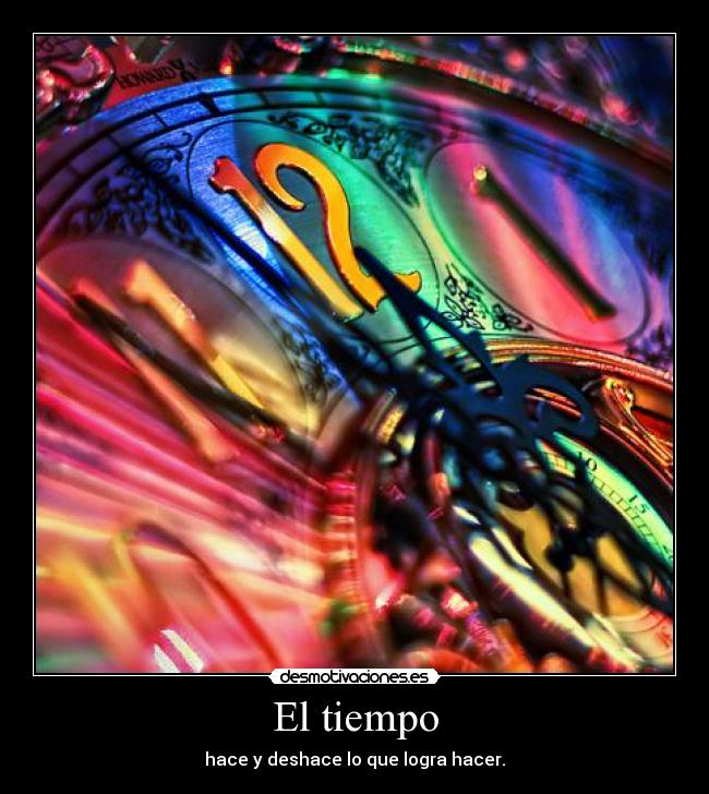 El tiempo - 