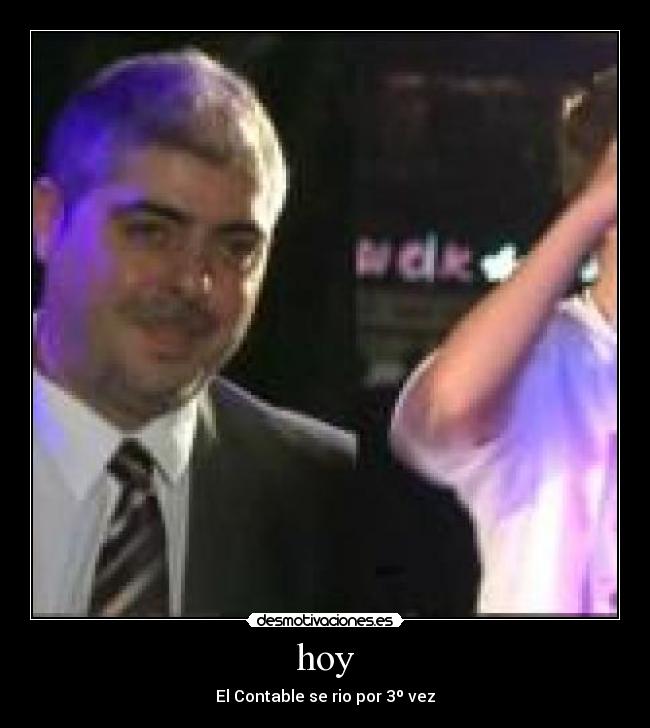 hoy - El Contable se rio por 3º vez