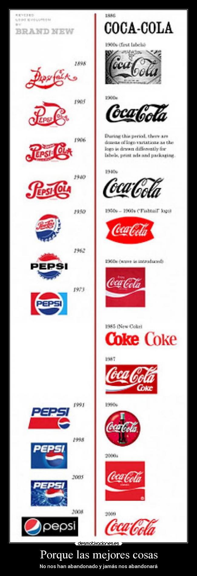 Porque las mejores cosas - No nos han abandonado y jamás nos abandonará