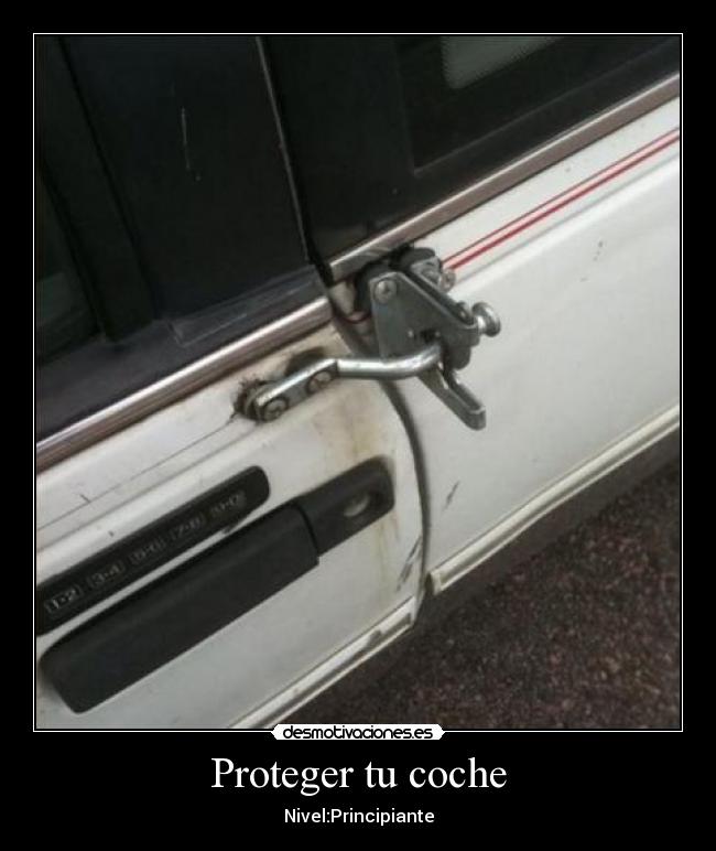 Proteger tu coche -