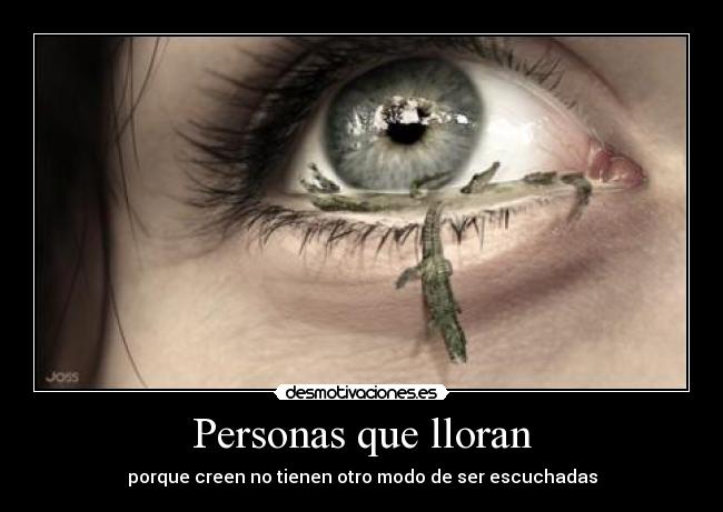 Personas que lloran - 