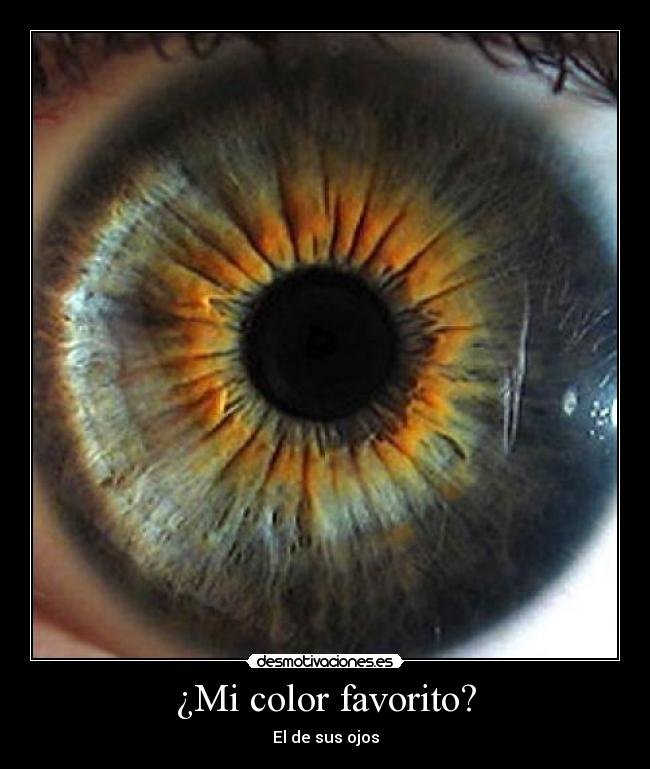¿Mi color favorito? -