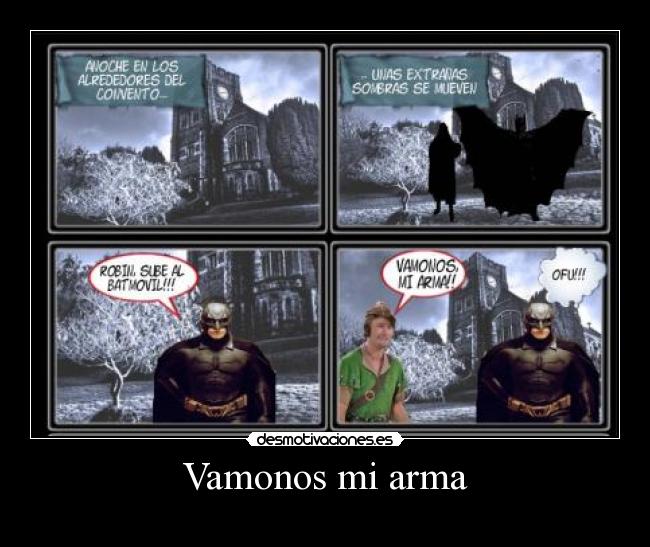 Vamonos mi arma -