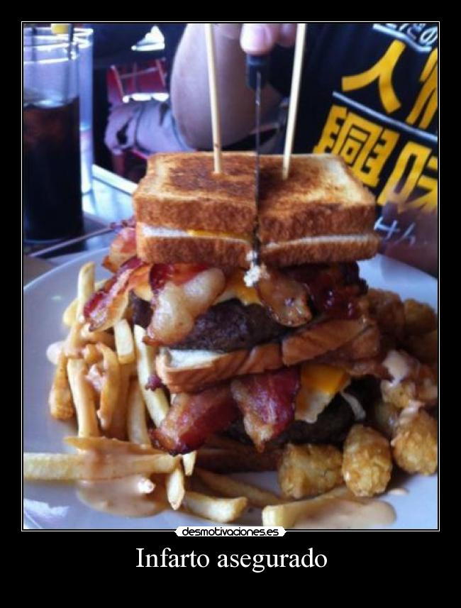 Infarto asegurado -