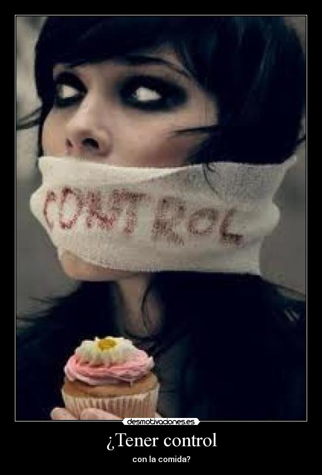 ¿Tener control - 