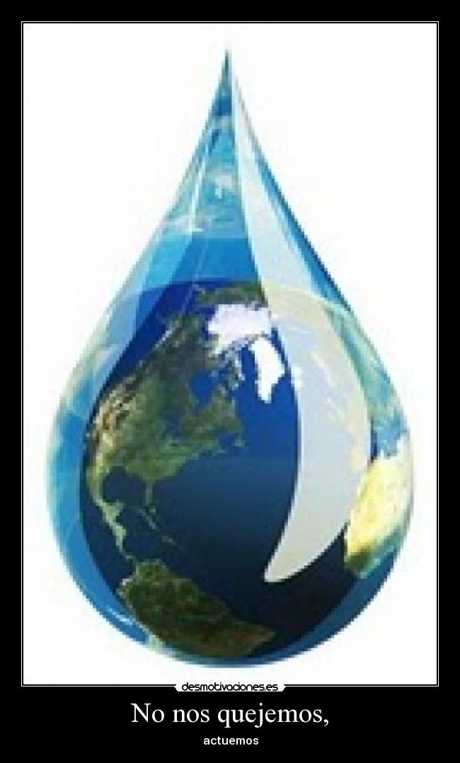 No nos quejemos, -