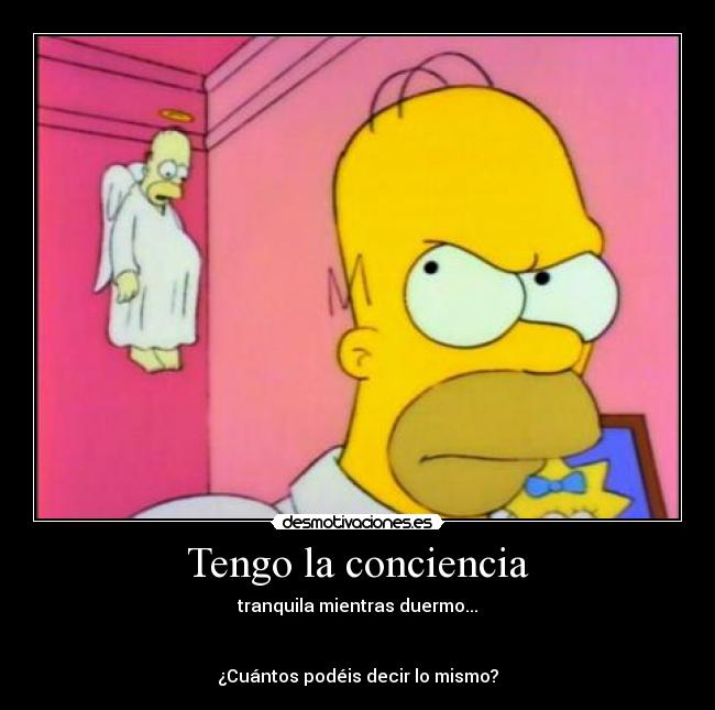 Tengo la conciencia - 