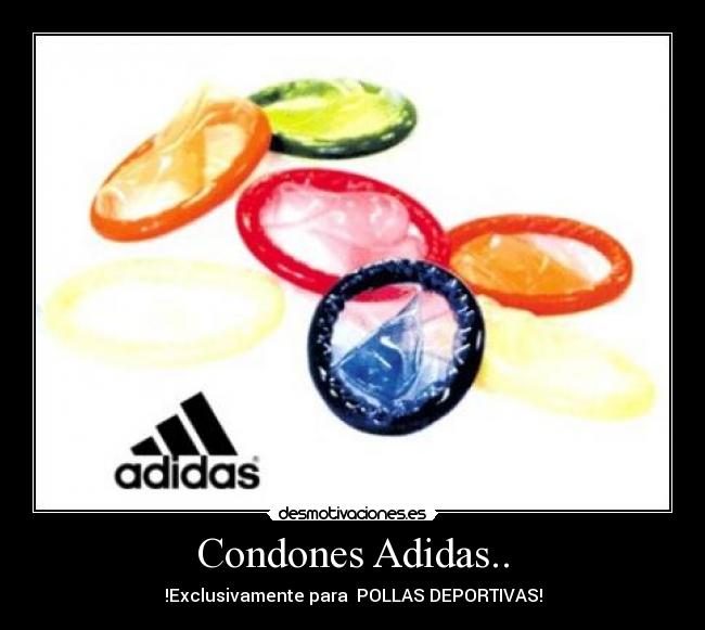Condones Adidas.. -
