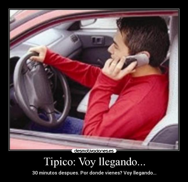 Tipico: Voy llegando... - 