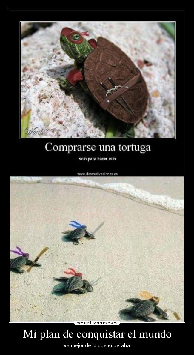 Mi plan de conquistar el mundo - va mejor de lo que esperaba