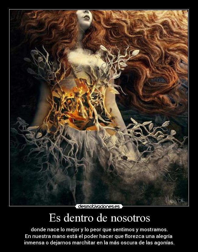 Es dentro de nosotros -