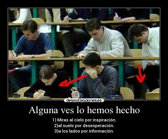 Alguna ves lo hemos hecho - 