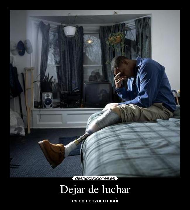 Dejar de luchar - 