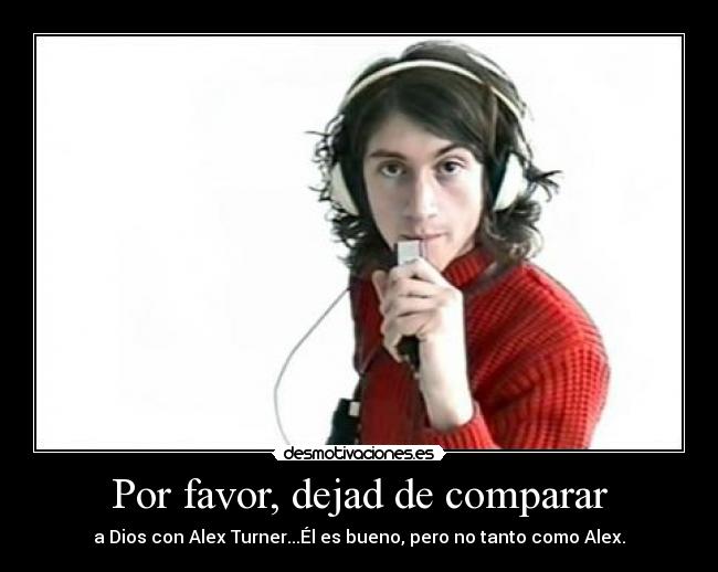 Por favor, dejad de comparar - 