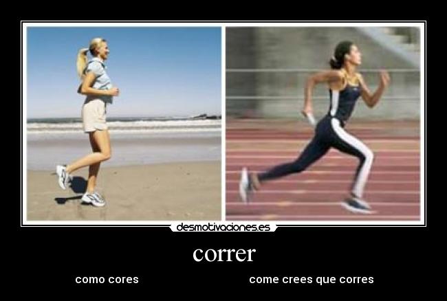 carteles correr desmotivaciones