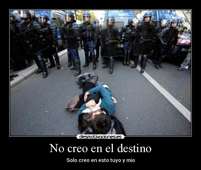 No creo en el destino - 