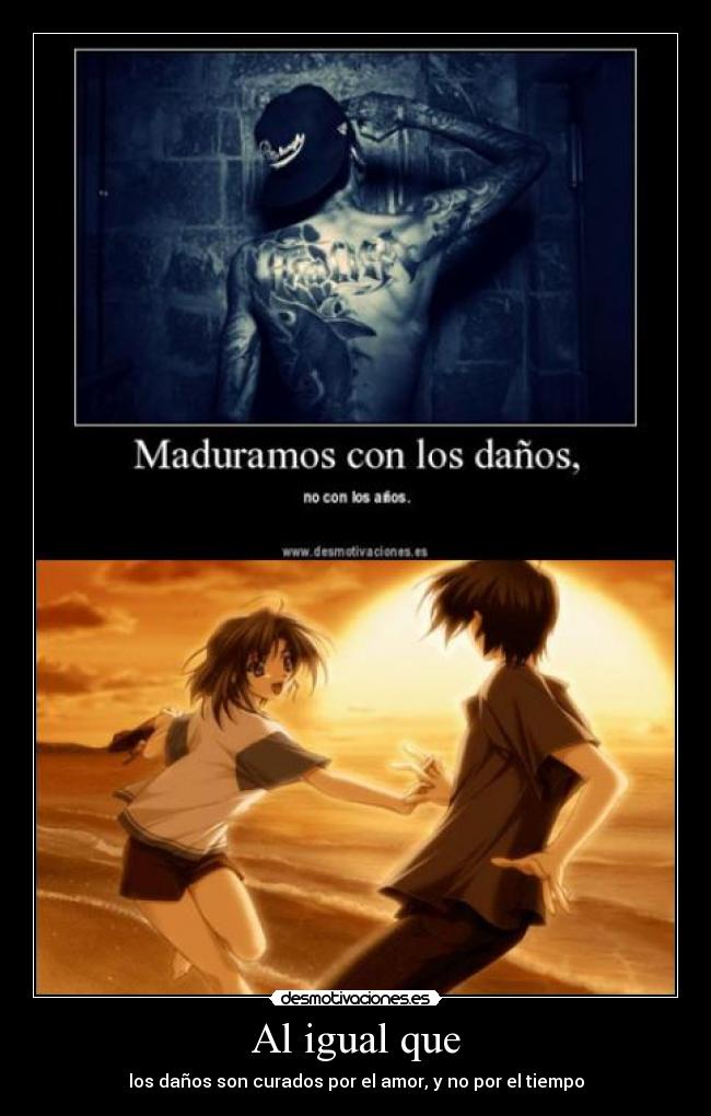 carteles amor tiempo dano desmotivaciones