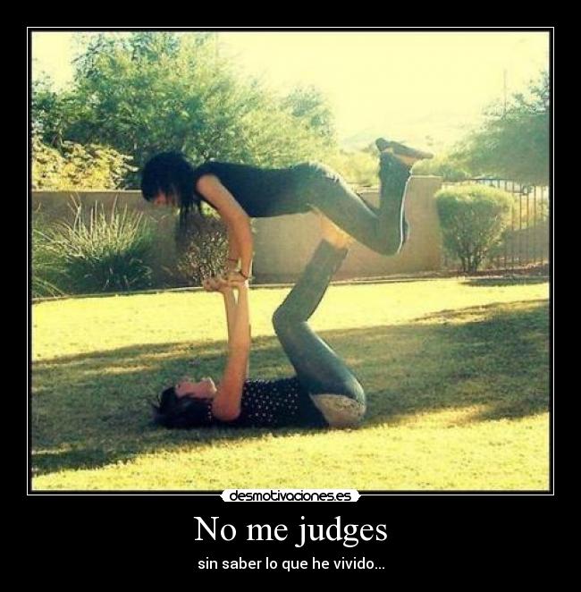 No me judges - 